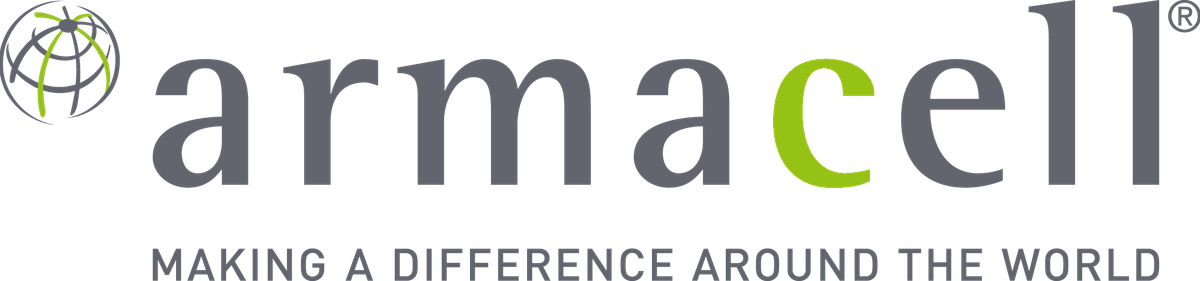 Logo Armacell, « Making a difference around the world »